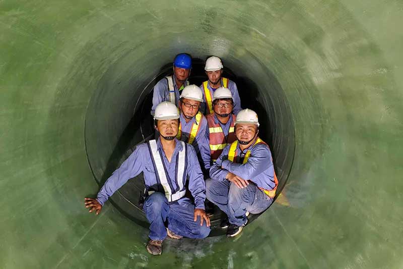 华龙清洗管道的几个步骤